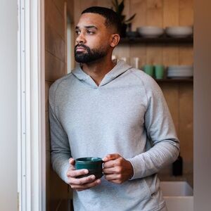 Public Rec‎ | Weekend Hoodie | Heather Silver Spoon | Men’s Size Small